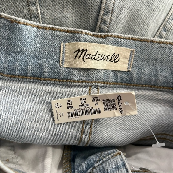 NWT Madewell The Perfect Vintage Straight Jean in Mosedale Wash - Picture 10 of 12